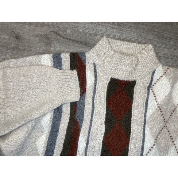 Vintage Richard and Company Sweater Size Medium Pullover Lambs Wool - Picture 1 of 8